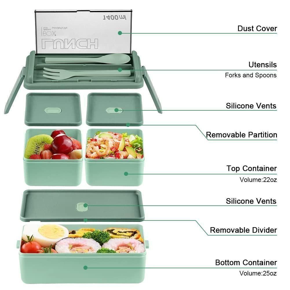 Lunch Box Set Lunch Containers for Travel Camping Outdoor