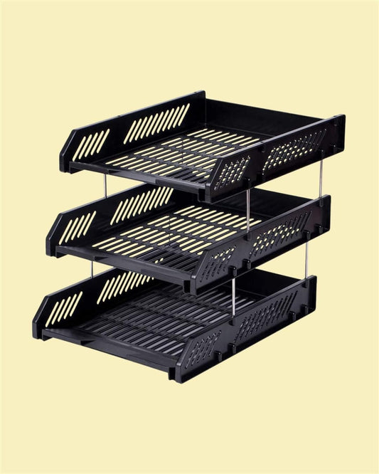 Aesthetic White Desk Organizer ,