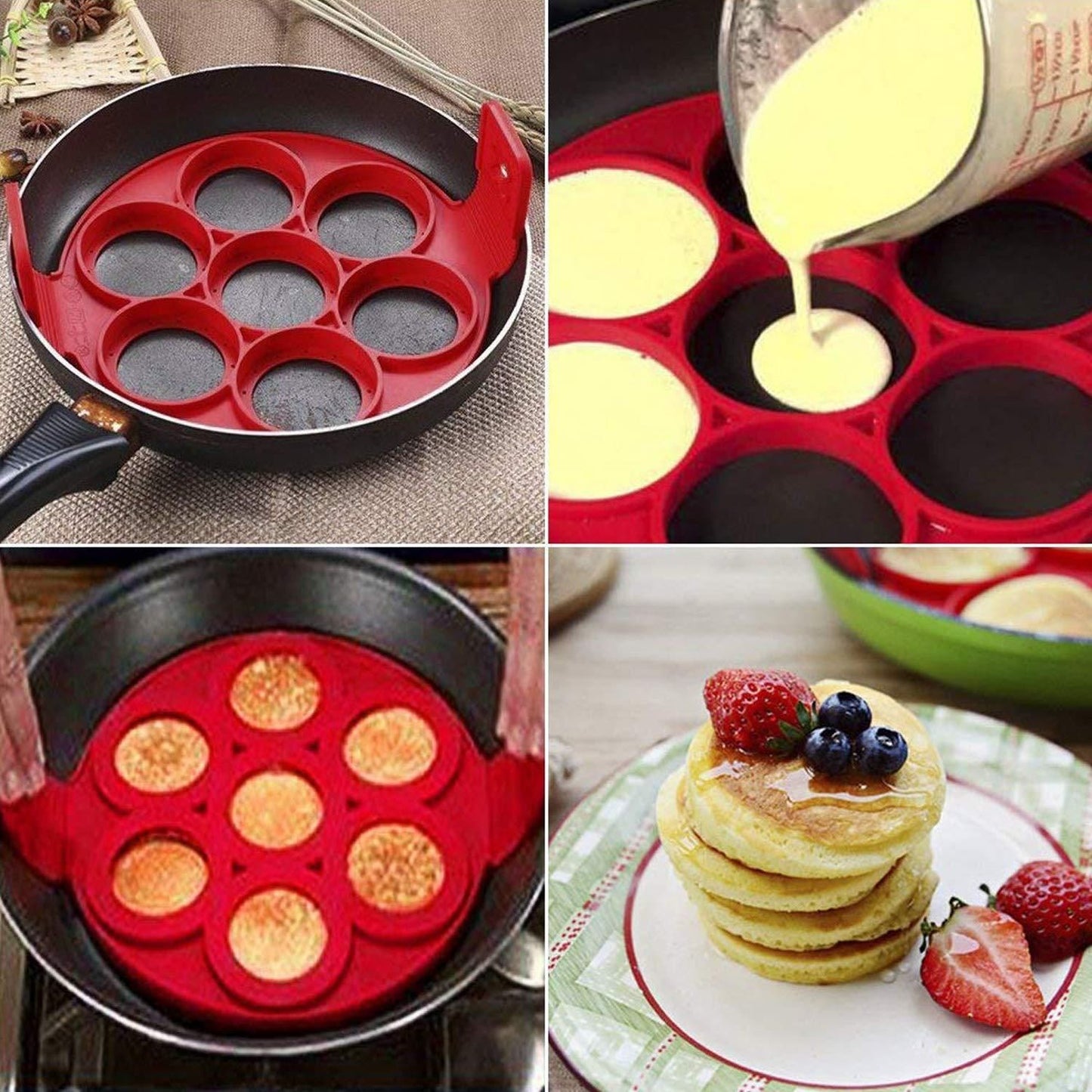 Burn-Free Multicolor Microwave Dish Holder ,
